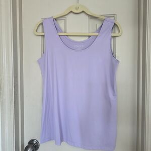 Chico's Lilac Mist Tank Top (Size 2- Large)